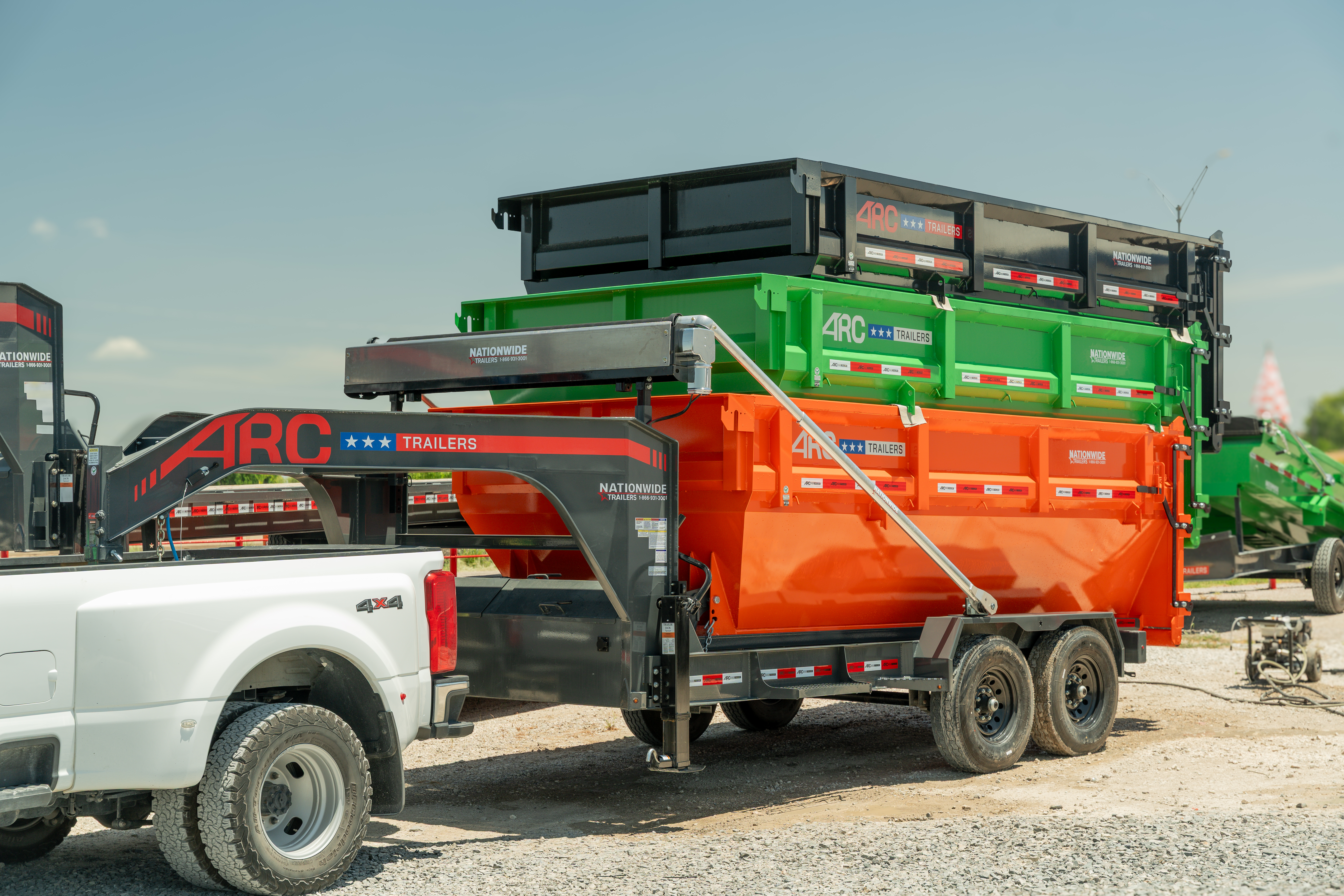 Roll-Off Trailer + Dump Bin Packages