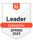 G2 Badge Spring 2023 Enterprise Leader