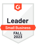 G2 - Leader (Small Business) - Fall 2023 Badge