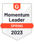 G2 Badge Spring 2023 Momentum Leader