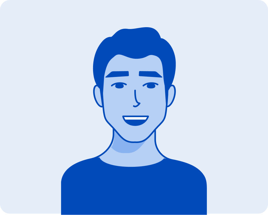 alt text: Illustration of a person speaking, representing tips for talking and communicating clearly with new dentures.