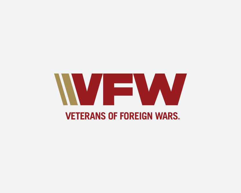 Alt text:
VFW logo for Veterans of Foreign Wars.