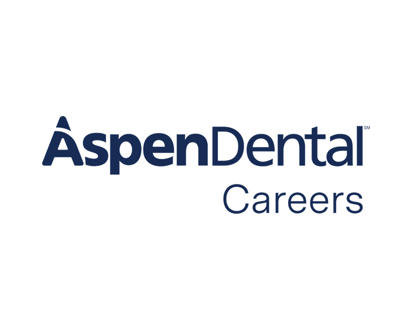 Aspen Dental Careers logo in blue text on a light background