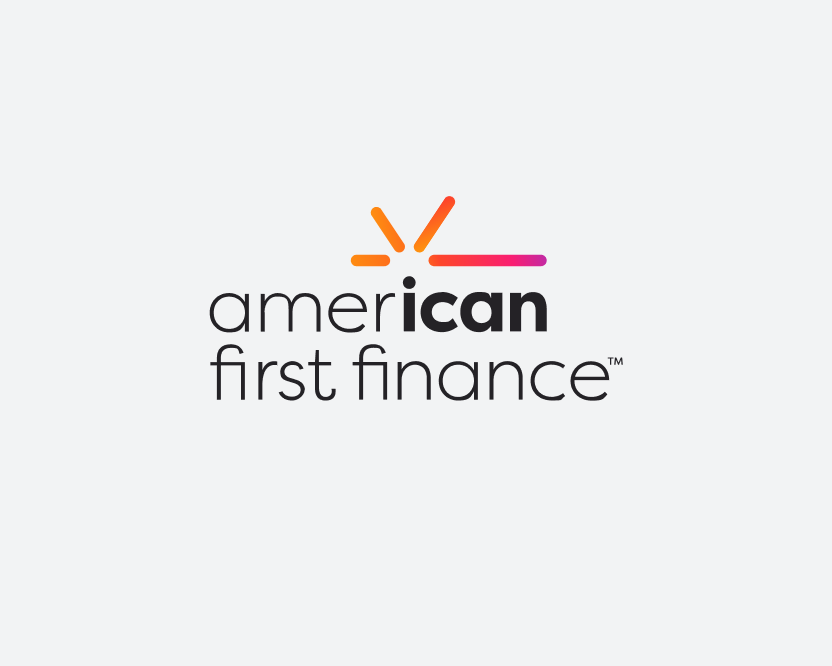 Alt text:
American First Finance logo.