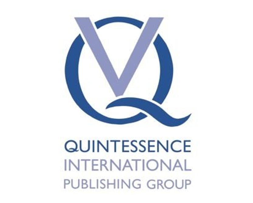 A blue logo which reads "Quintessence International Publishing Group"