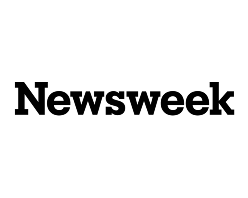 Newsweek logo in black text on a light background