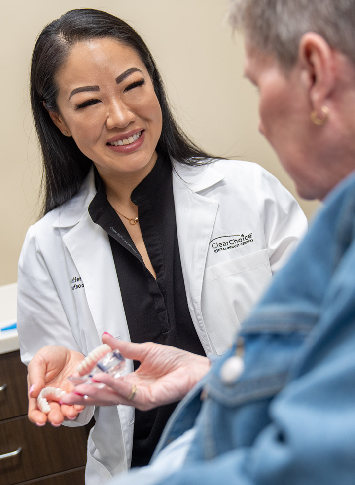 How dental implants can affect nutrition and daily life for adults 65+