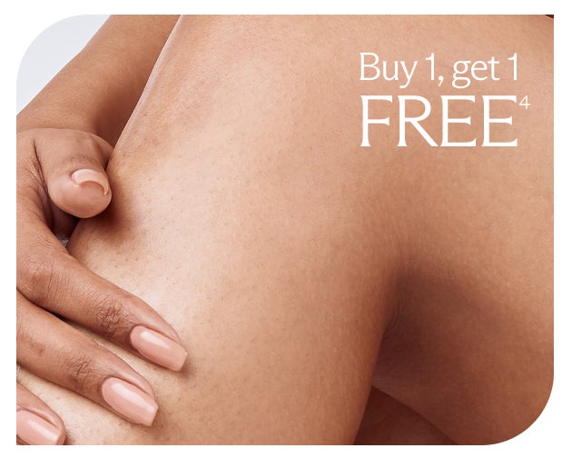 Smooth skin featured with a "buy 1, get 1 free" offer