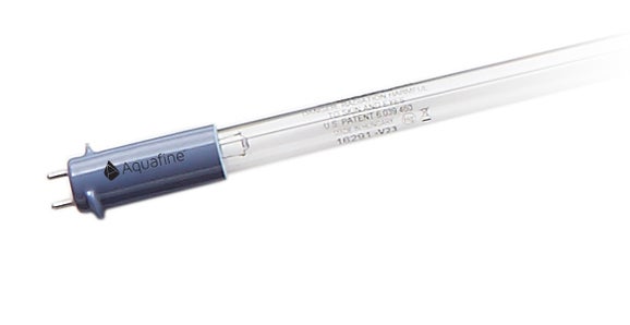 Aquafine UV Lamp, L (30"/762mm), Single Ended 185nm, Blue