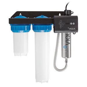 The IHS12-D4 Integrated Home System is a reliable, economical, and chemical-free way to safeguard drinking water in any residential application, for flow rates up to 12 gpm (45 lpm). Ideal For: Bacteria, Chlorine, Lead, Turbidity/Cloudiness.