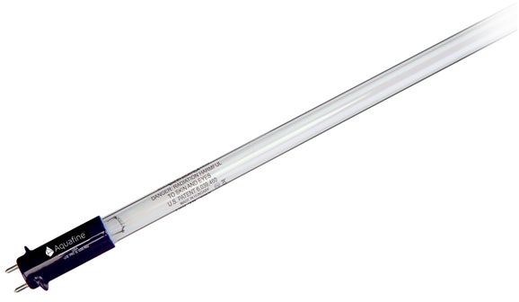Aquafine UV Lamp, L (30"/762mm), Single Ended HE 185nm, Violet, 64 Pack