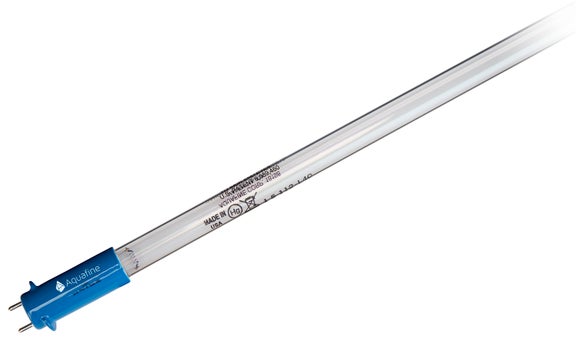 Aquafine UV Lamp, L (60"/1524mm), Single Ended HE 254nm, Cyan