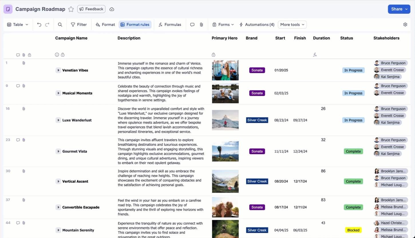 add a new column in table view