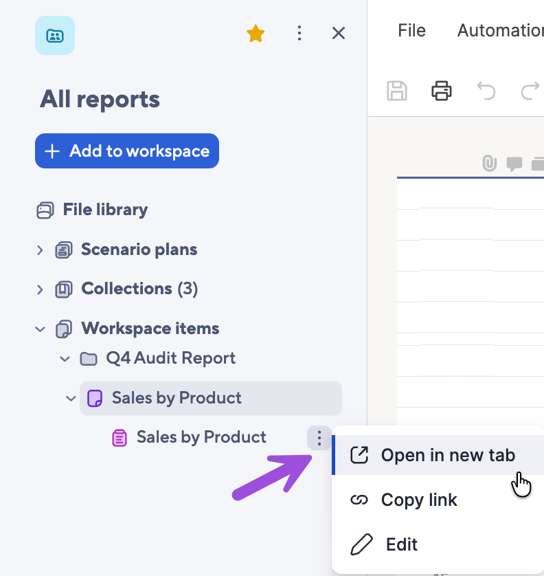 forms in workspaces