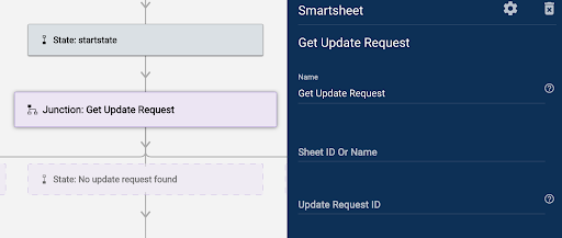 Ge update request module