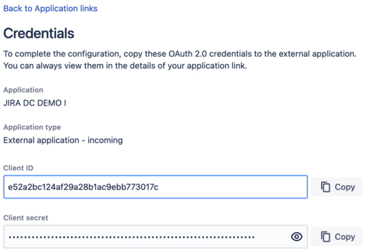 jira credentials