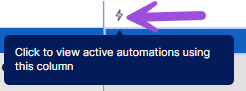 Automations indicator