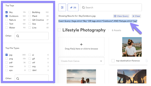 Tags in Brandfolder in quotes