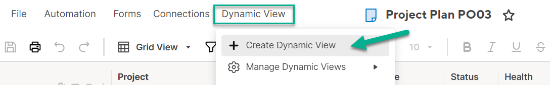 Dynamic View Details panel