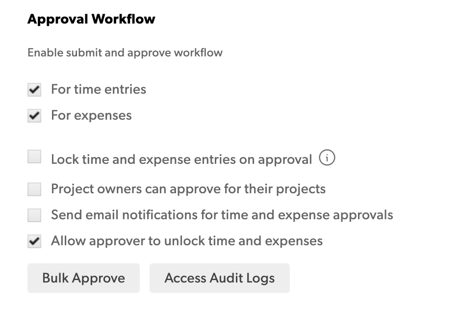 lock approved timesheets