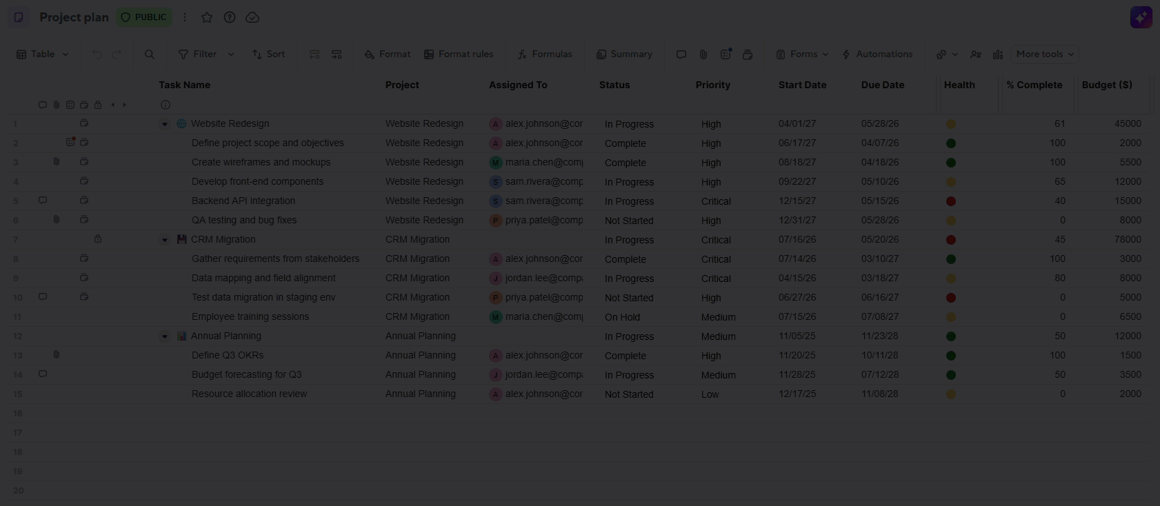 Gif of how to duplicate columns in table view