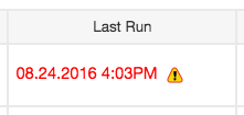 Jira last run log