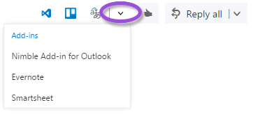 Smartsheet for Outlook add-in