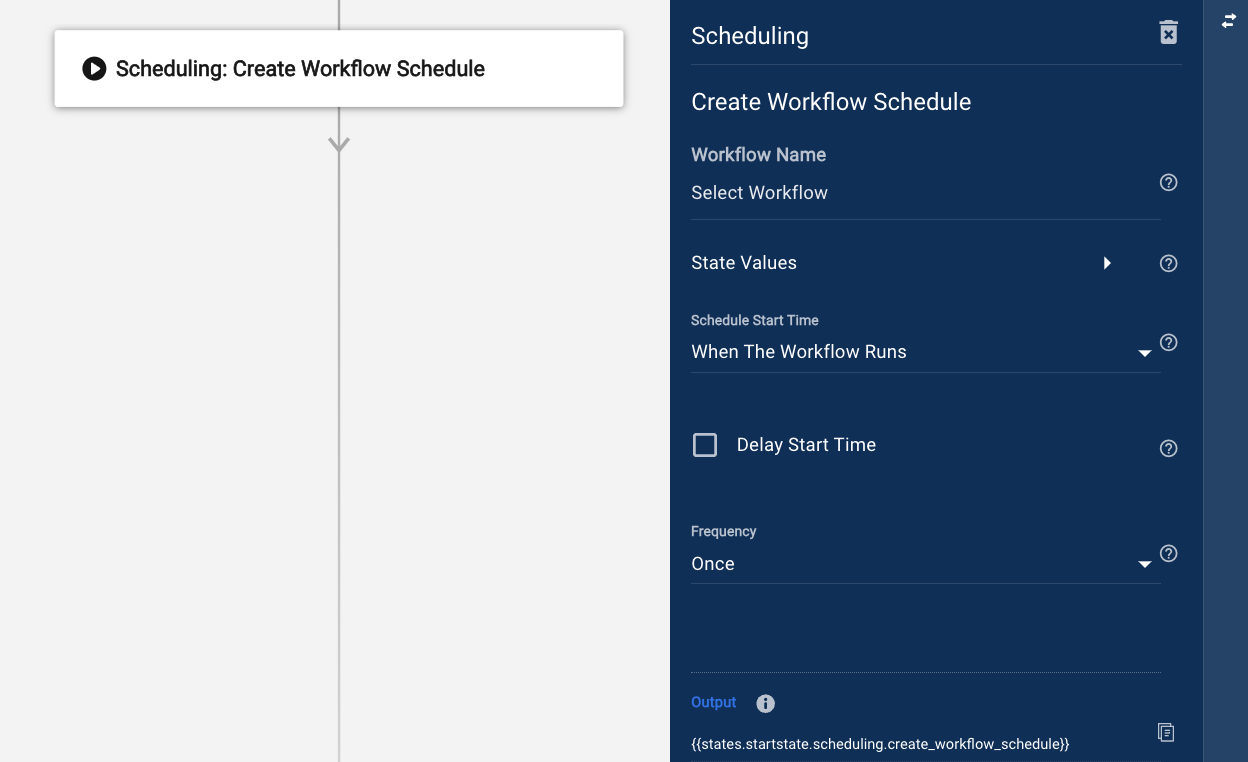 Schedule Workflow Utility Module