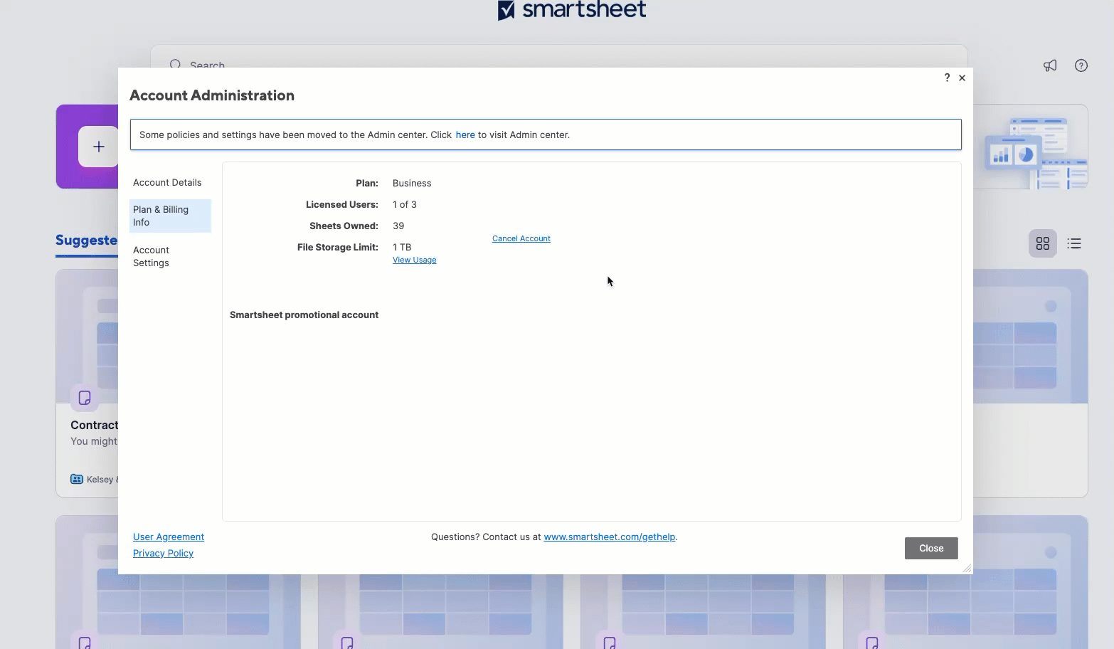 how to cancel your legacy account