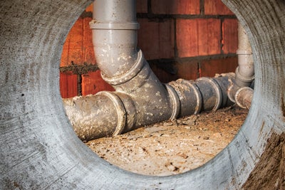sewer pipes