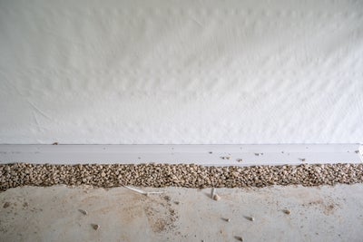 interior drainage system installation