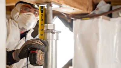 crawl space support jack