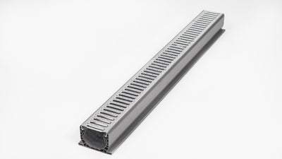 grated drain pipe