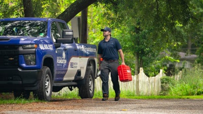 Mount Valley Foundation Services inspector ready to repair your sidewalk