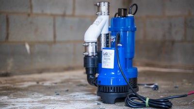 sump pump for basement waterproofing