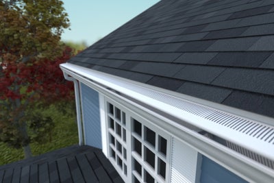 all-in-one gutter solution graphic