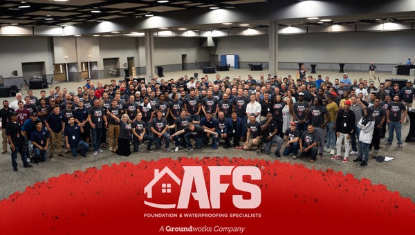 large group shot of AFS employees