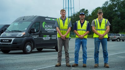 Alpha foundation inspectors