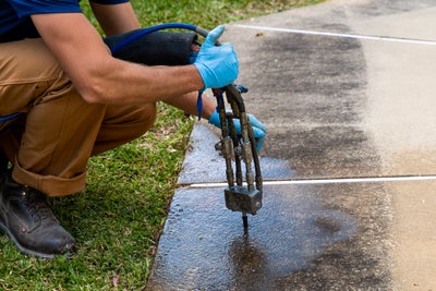 Concrete lifting process