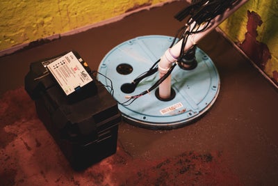sump pump in crawl space