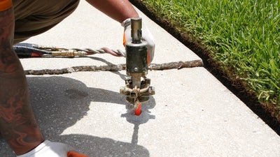 Close up of a PolyRenewal install.