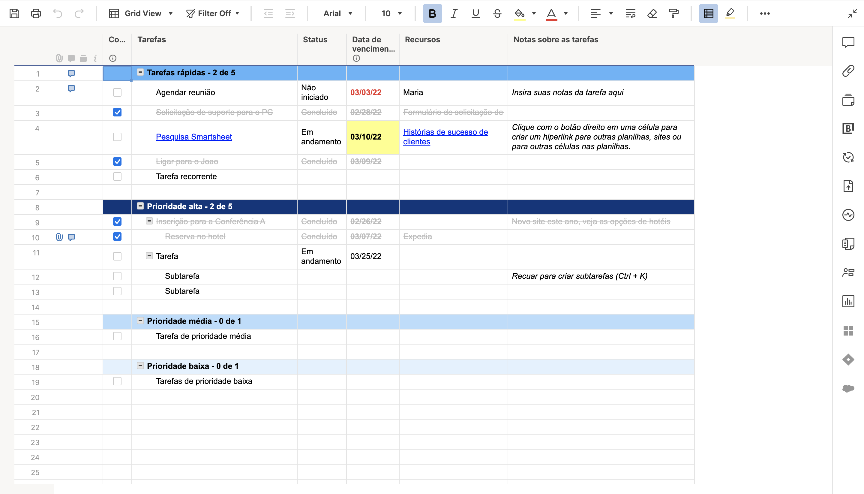 daily task list template for work