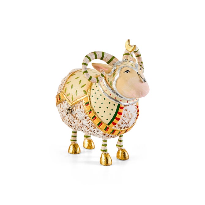 Patience Brewster Nativity Manger Ram Figure image number 0