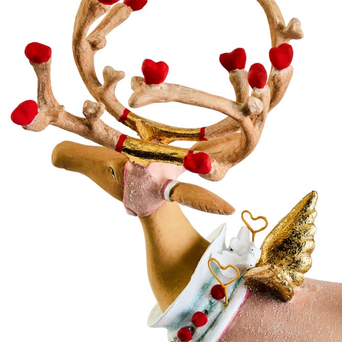 Patience Brewster Dash Away Cupid Reindeer Figure image number 8