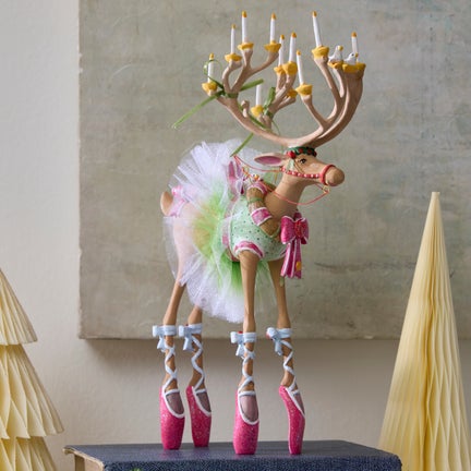 Patience Brewster Dash Away Dancer Reindeer Figure