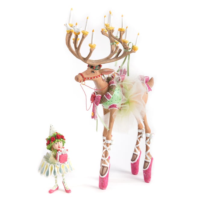 Patience Brewster Dash Away Dancer Reindeer Figure image number 3