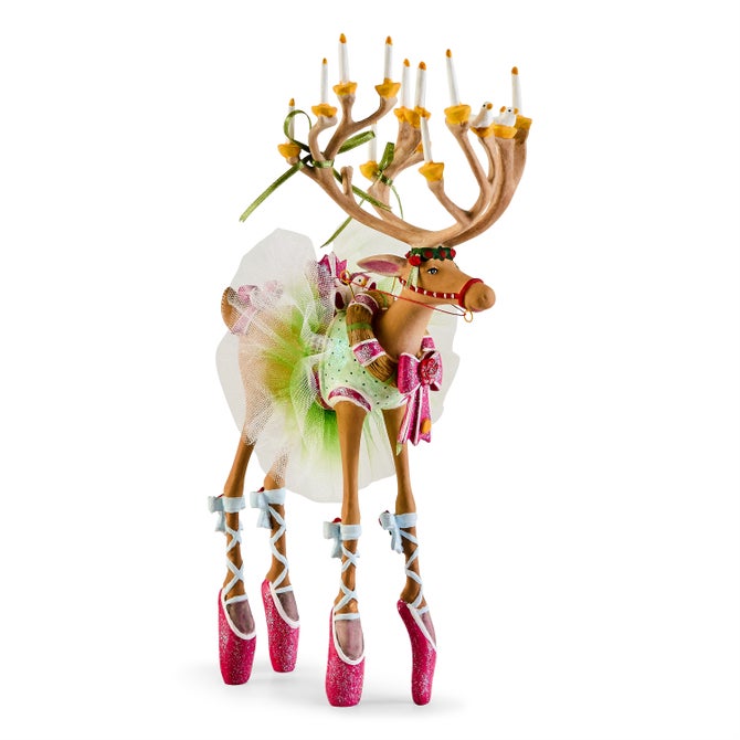 Patience Brewster Dash Away Dancer Reindeer Figure image number 0