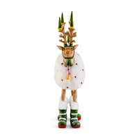 Patience Brewster Dash Away Blitzen Reindeer Figure