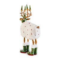 Patience Brewster Dash Away Blitzen Reindeer Figure
