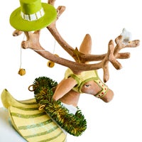 Patience Brewster Dash Away Prancer Reindeer Figure